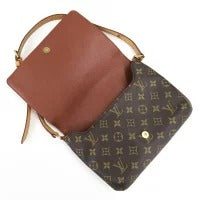 Louis Vuitton M tte Leather Canvas Tango short monogram shoulder bag