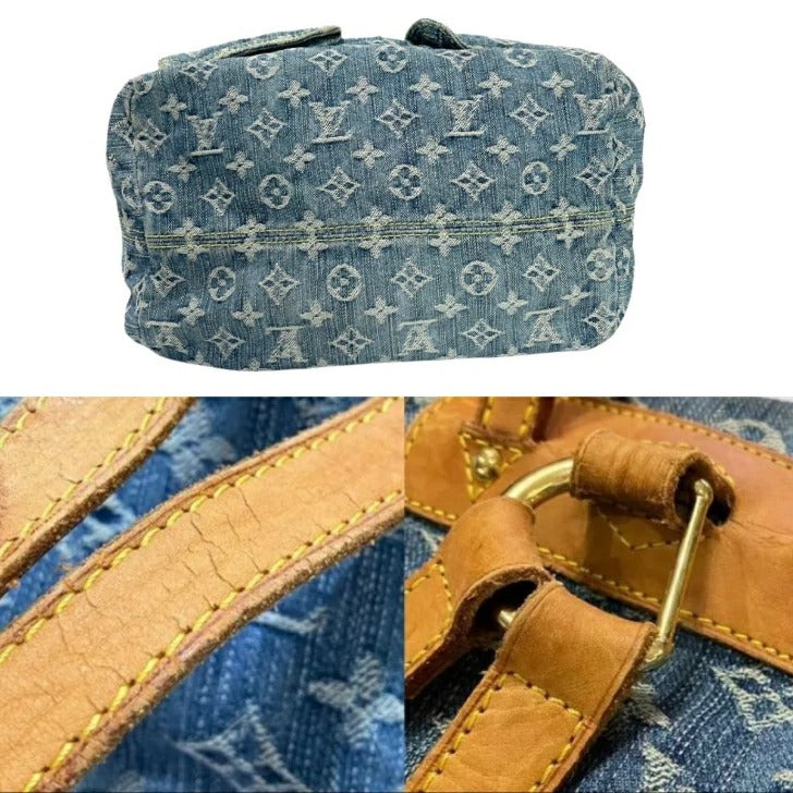Louis Vuitton Sac GM Monogram Denim Backpack