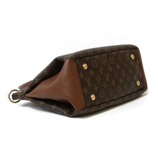 Louis Vuitton Pallas Damier Ebene Canvas Leather Shoulder Bag