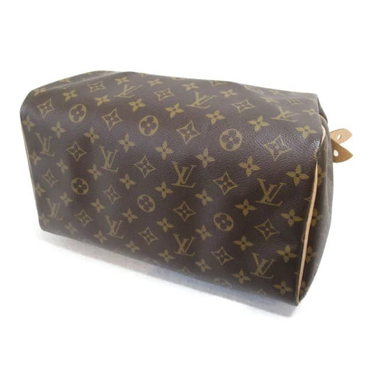 Louis Vuitton Speedy Coated Canvas Monogram PVC Handbag