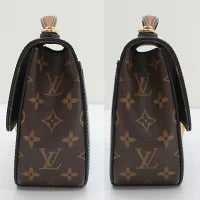 Louis Vuitton Cherry Wood BB Monogram Canvas Patent Leather Handbag