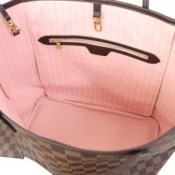 Louis Vuitton Damier Neverfull MM with Pouch Shoulder Bag