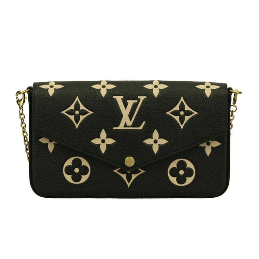 Louis Vuitton Monogram Empreinte Leather Pochette Shoulder Bag