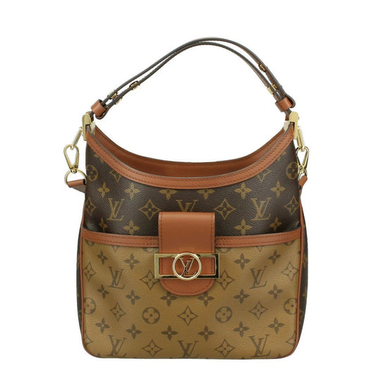 Louis Vuitton Monogram Hobo Dauphine PM Shoulder Bag
