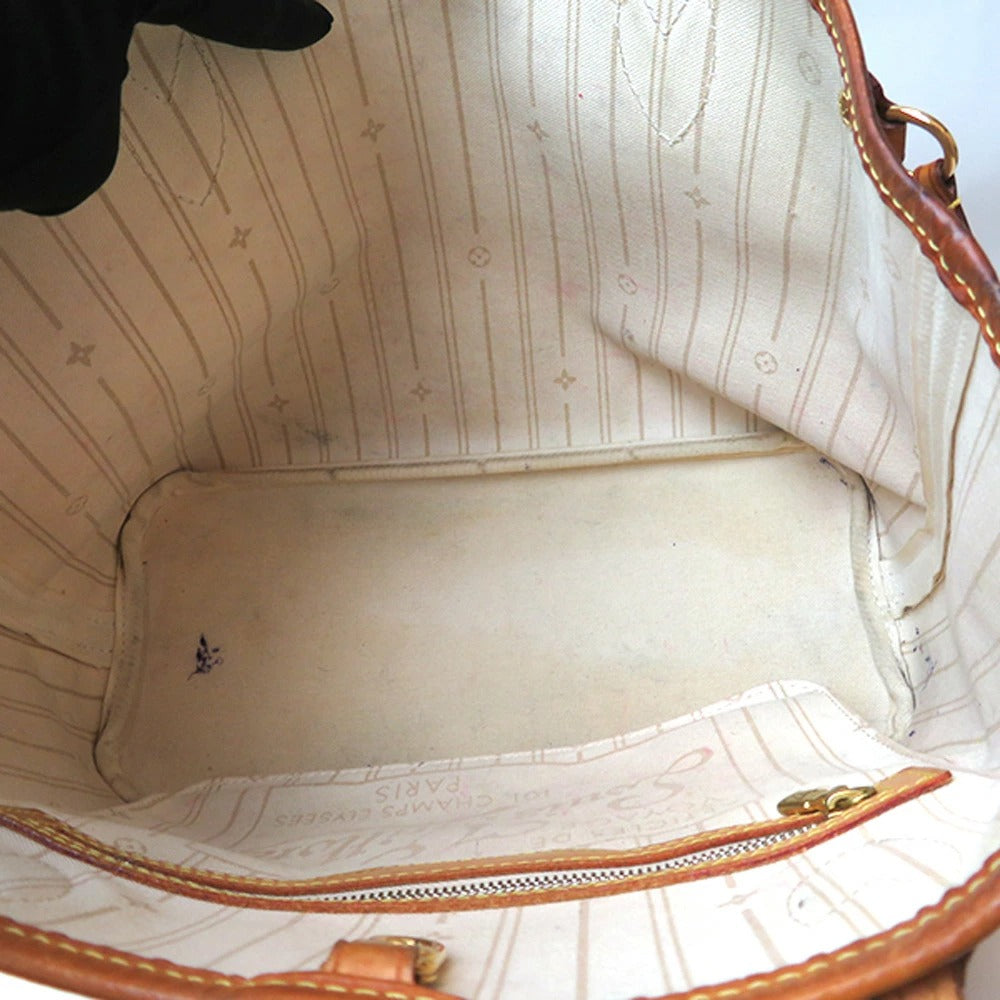 Louis Vuitton Neverfull PM Damier Azur Tote Bag
