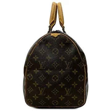Louis Vuitton Speedy Monogram Leather Mini Boston Bag