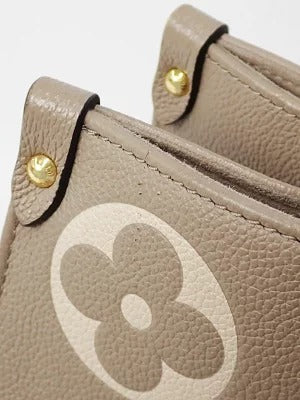 Louis Vuitton Monogram Emplant On The Go MM Tote Bag