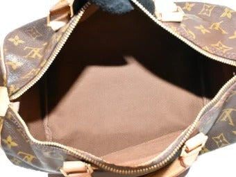 Louis Vuitton Speedy Monogram Coated Canvas Handbag