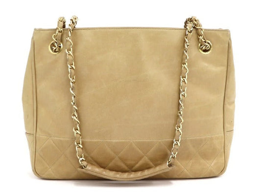 Chanel Matelasse Chain Leather Tote Bag