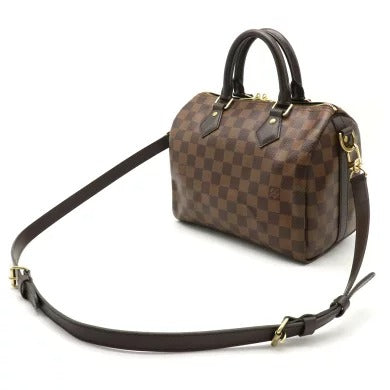 Louis Vuitton Damier Speedy PVC Bandouliere Shoulder Bag