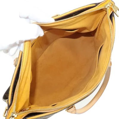 Louis Vuitton Monogram Canvas Leather Pallas MM Shoulder Bag