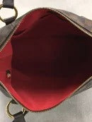 Louis Vuitton Evora MM Damier Ebene  PVC Handbag