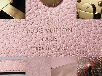 Louis Vuitton Damier Ebene Clapton Backpack Magnolia Pink