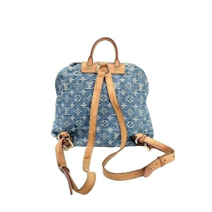 Louis Vuitton Sac GM Monogram Denim Backpack