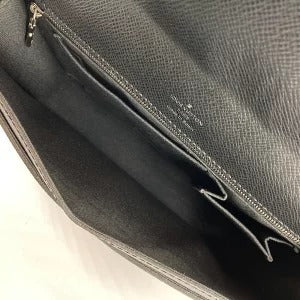 Louis Vuitton Veraia Clutch Calf Cowhide Taiga Pouch Bag