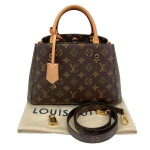 Louis Vuitton Montaigne BB Canvas Monogram Tote Bag