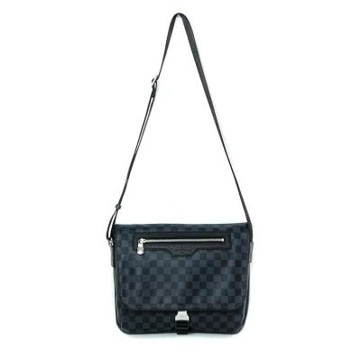 Louis Vuitton Damier Cobalt Matchpoint Shoulder Bag