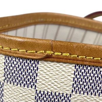 Louis Vuitton Neverfull MM Damier Azur Shopping Tote Bag