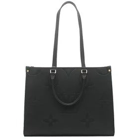 Louis Vuitton OntheGo MM Embossed Grained Leather Shoulder Bag