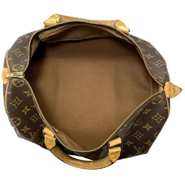 Louis Vuitton Speedy Monogram Leather Mini Boston Bag