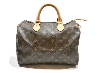 Louis Vuitton Speedy Monogram Coated Canvas Handbag