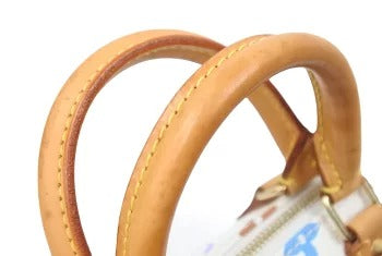 Louis Vuitton Mini Speedy White Multicolor Monogram Handbag