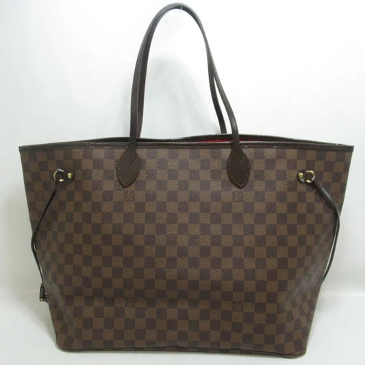 Louis Vuitton Neverfull GM PVC Coated Canvas Damier Tote Bag