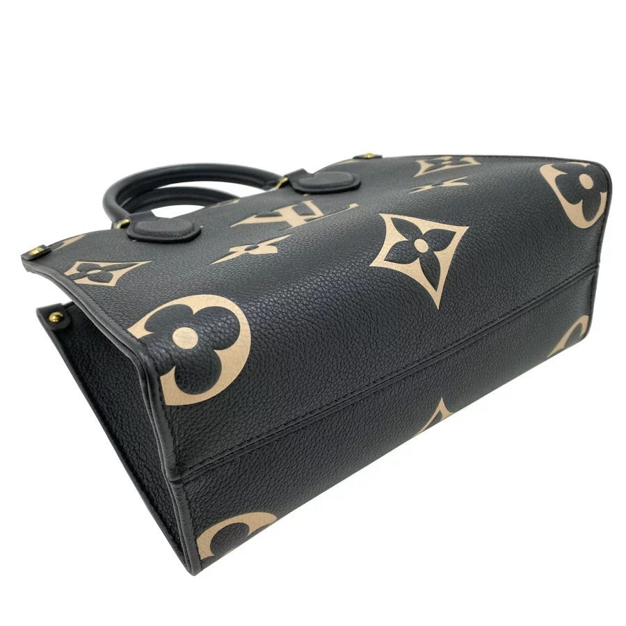 Louis Vuitton OnTheGo PM Monogram Implant Black Noir