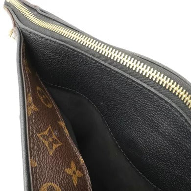 Louis Vuitton Monogram Pallas Shoulder Bag Black
