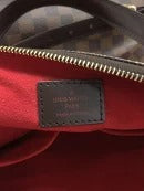 Louis Vuitton Evora MM Damier Ebene  PVC Handbag