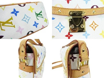 Louis Vuitton Sologne Monogram Multicolor Shoulder Bag White