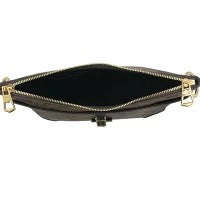 Louis Vuitton Leather Odeon NM MM Damier Shoulder Bag