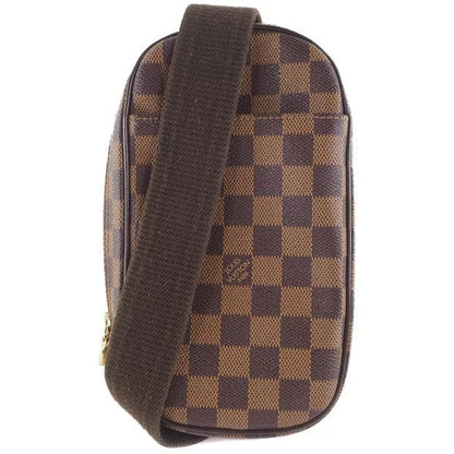 Louis Vuitton Pochette Ganju Damier Canvas Shoulder Bag