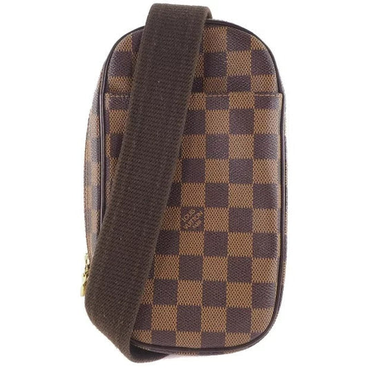 Louis Vuitton Pochette Ganju Damier Canvas Shoulder Bag