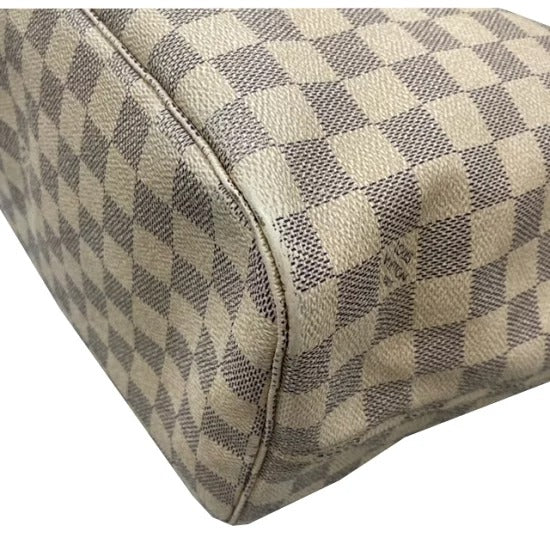 Louis Vuitton Damier Azur Neverfull MM Tote Bag