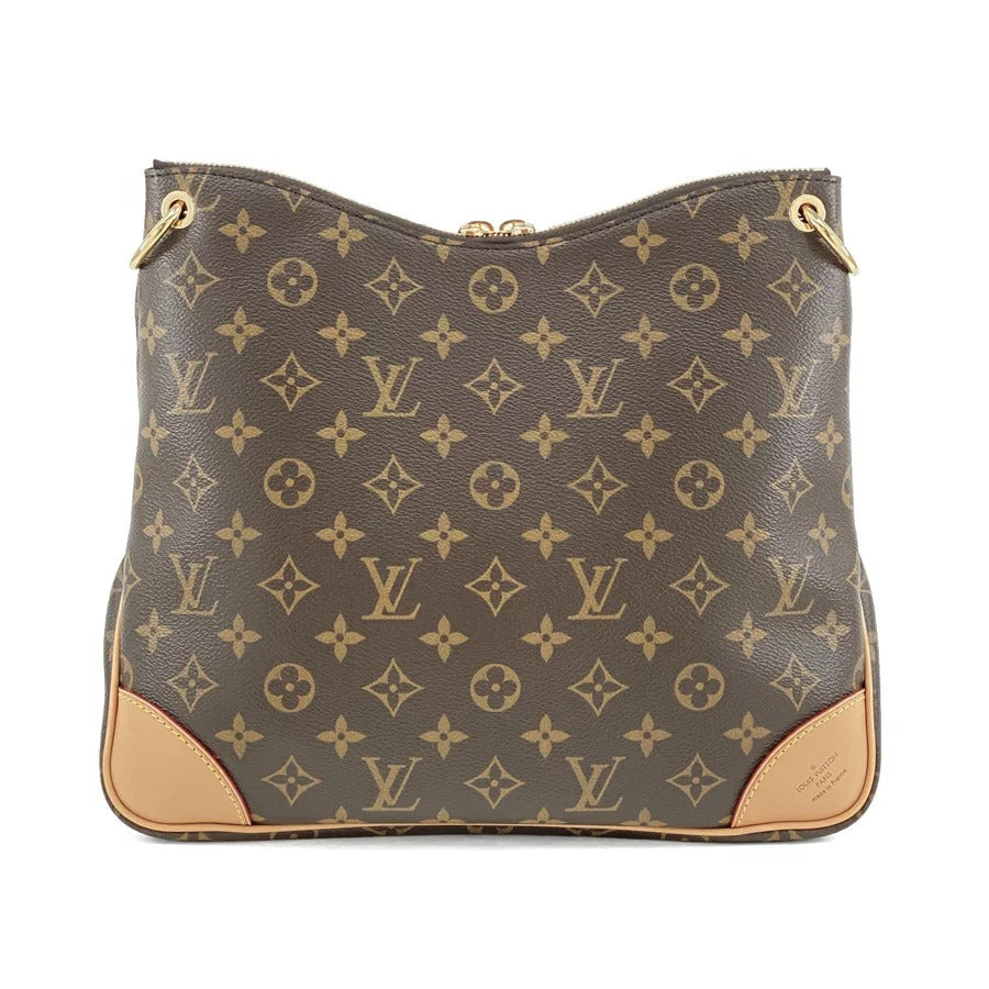 Louis Vuitton Odeon NM MM Monogram Naturel Shoulder Bag