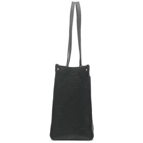 Louis Vuitton OntheGo MM Embossed Grained Leather Shoulder Bag