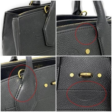 Louis Vuitton City Steamer MM Calf Leather Shoulder Bag Black