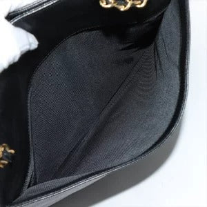Chanel Triple Coco Caviar Skin Chain Shoulder Bag