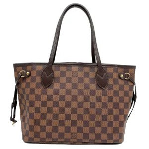 Louis Vuitton Neverfull PM PVC Coated Canvas Damier Tote Bag