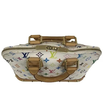 Louis Vuitton Alma PM Monogram Multicolor Handbag White
