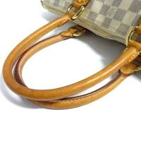 Louis Vuitton Saleya PM Damier Azur PVC Leather Handbag