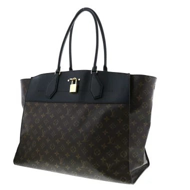 Louis Vuitton City Steamer XXL Monogram Macassar Shoulder bag