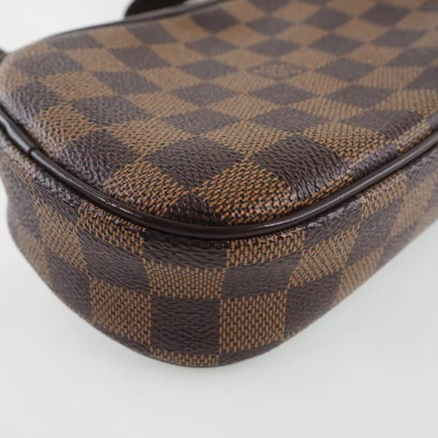 Louis Vuitton Pochette Ganju Damier Canvas Shoulder Bag