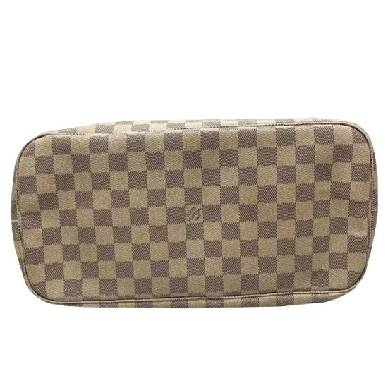 Louis Vuitton Damier Azur Neverfull MM Tote Bag