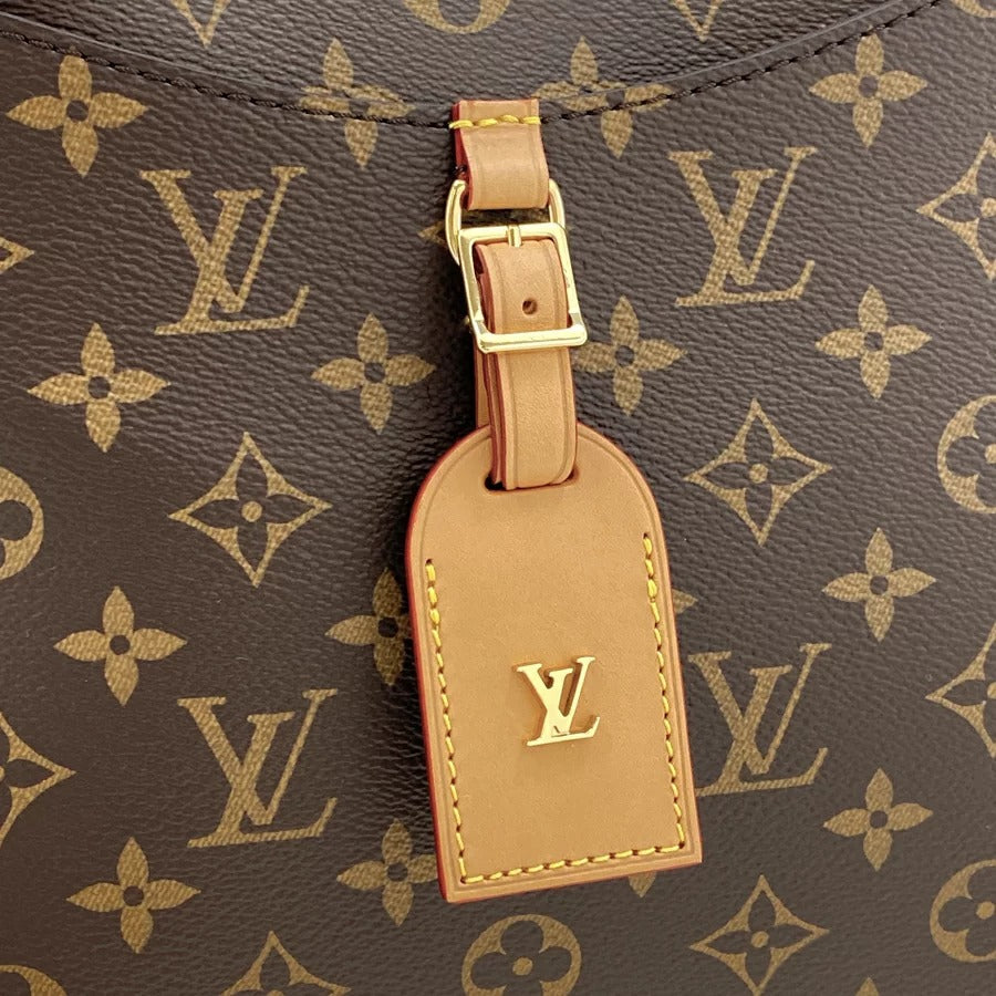 Louis Vuitton Odeon NM MM Monogram Naturel Shoulder Bag