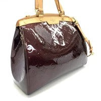 Louis Vuitton Blair GM Verni Amaranto 2WAY Bag Handbag