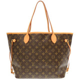 Louis Vuitton Neverfull MM Monogram Canvas Tote Bag