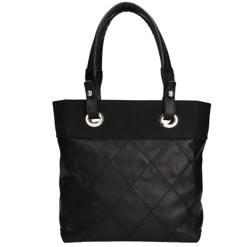 Chanel Paris Biarritz PM Here Mark PVC Tote Bag