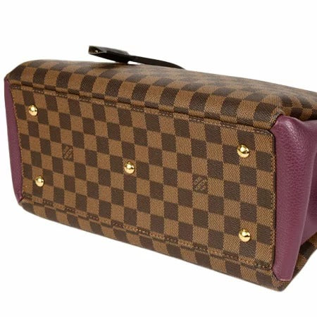 Louis Vuitton 2WAY Damier Canvas Leather Shoulder Bag